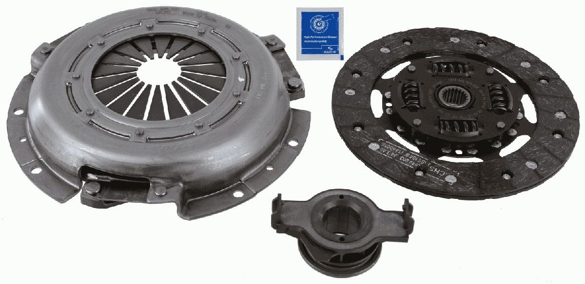 SACHS Kit de embraiagem 3000 951 065 SACHS 3000 951 065 Kit de embraiagem FIAT Tempra S.W. (159) 2.0 109 cv 1992