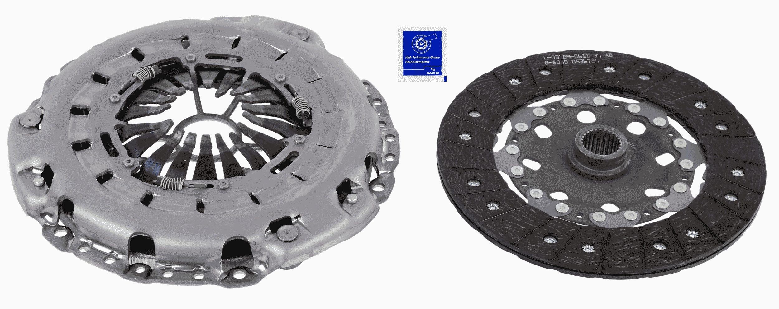 SACHS Sidurikomplekt 3000 951 784 SACHS 3000 951 784 Sidurikomplekt MERCEDES-BENZ Vito Buss (W638) 114 2.3 (638.134, 638.194) 143 hj 2003