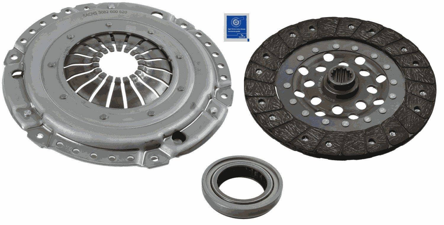 SACHS Clutch kit 3000 951 903 SACHS 3000 951 903 Opel Omega B Saloon clutch kit replacement
