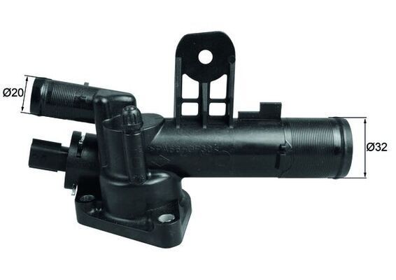 MAHLE Termostat, kølemiddel TI 247 83 Motor termostat MAHLE QASHQAI TI 247 83 billig
