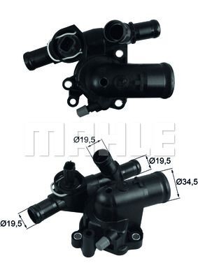 BEHR THERMOT-TRONIK Termostat, kjølemiddel TI 248 89 TI 248 89 Termostat BEHR THERMOT-TRONIK RENAULT 11