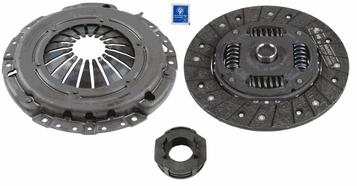 SACHS Sidurikomplekt 3000 961 601 SACHS 3000 961 601 Sidurikomplekt VOLKSWAGEN Passat B2 Variant (33B) 2.0 Syncro 116 hj 1988