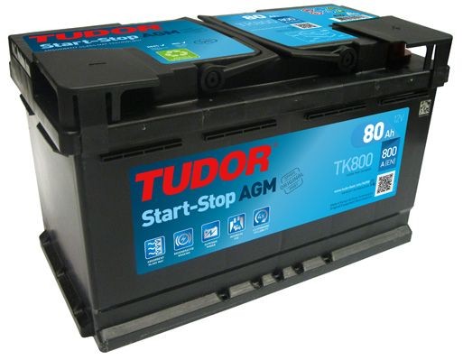 TUDOR Autobatéria TK800 Żtartovacia batéria TUDOR Volvo C30 TK800