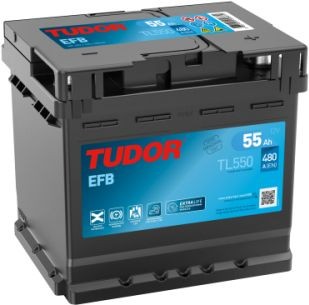 TUDOR Startbatteri TL550 TUDOR TL550 originale Bilbatteri HYUNDAI BAYON pris