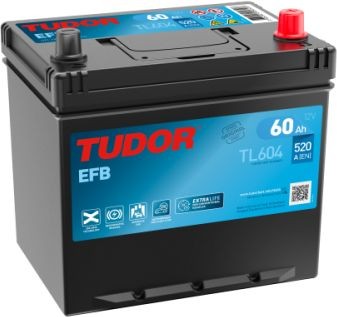 TUDOR Startbatteri TL604 TUDOR TL604 Bilbatteri Q60 Cabrio (CV36) pris