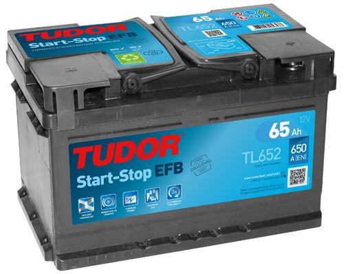TUDOR Käivitusaku TL652 Käivitusaku TUDOR 607 TL652 odav