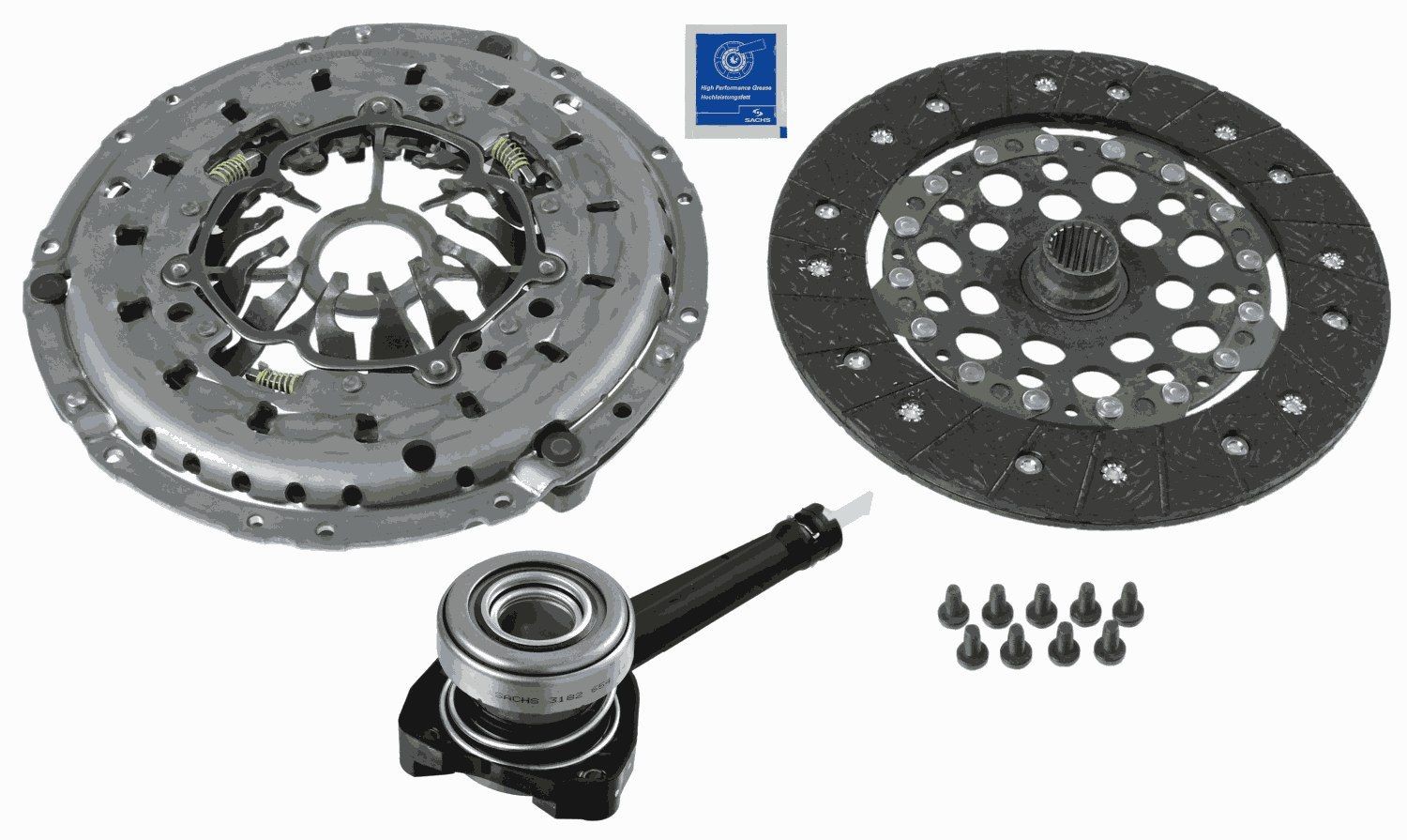 SACHS Kopplingssats 3000 990 116 3000 990 116 Kopplingssats SACHS RENAULT GRAND SCÉNIC