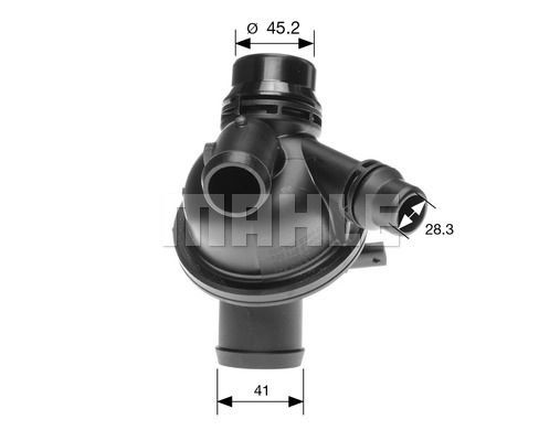 BEHR THERMOT-TRONIK Termostat, kjølemiddel TM 42 103 Termostat BEHR THERMOT-TRONIK PAJERO SPORT TM 42 103 billige