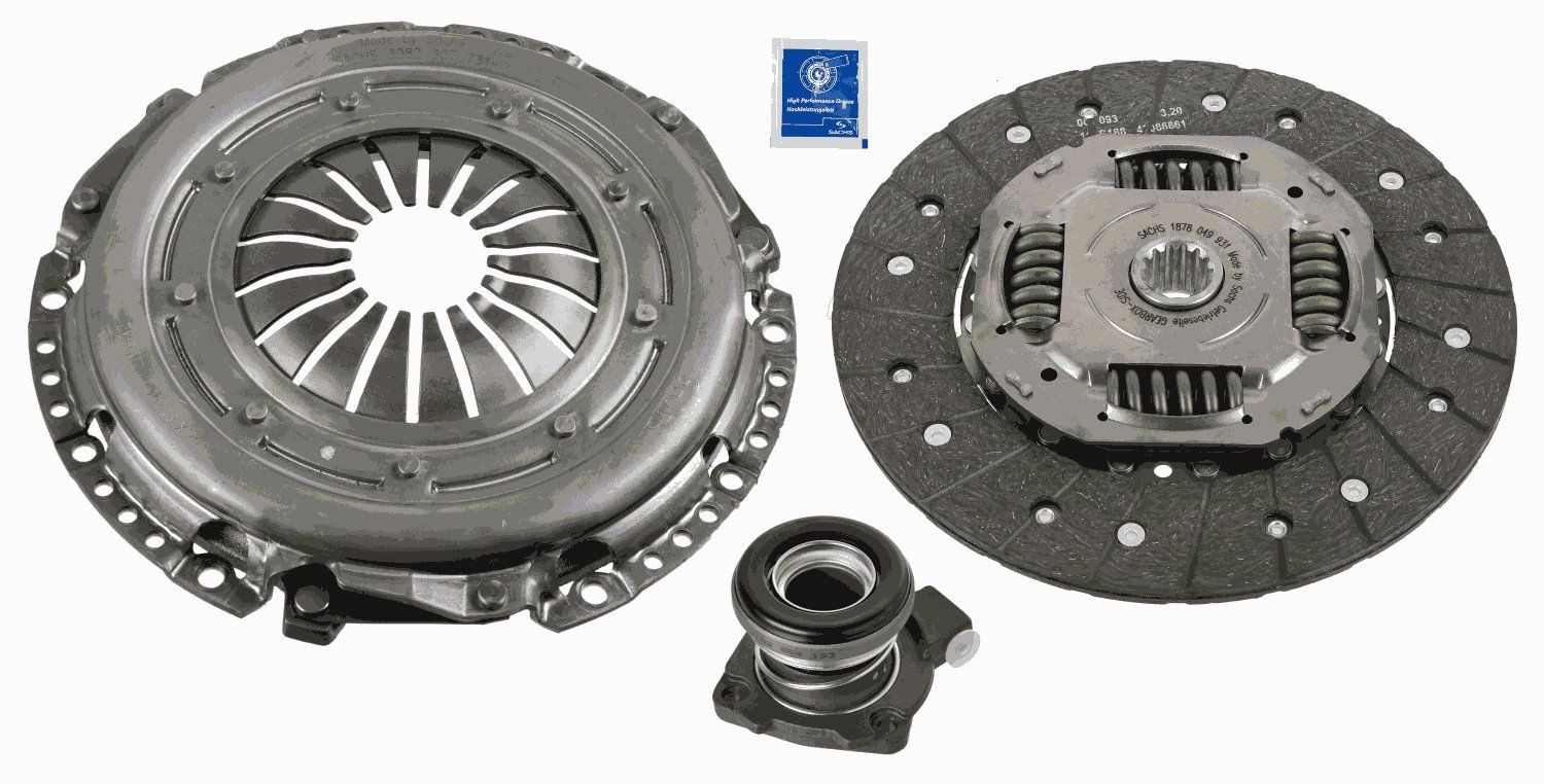 SACHS Σετ συμπλέκτη 3000 990 153 SACHS 3000 990 153 Σετ συμπλέκτη SAAB 9-5 Sedan (YS3E) 3.0 TiD 177 PS 2004