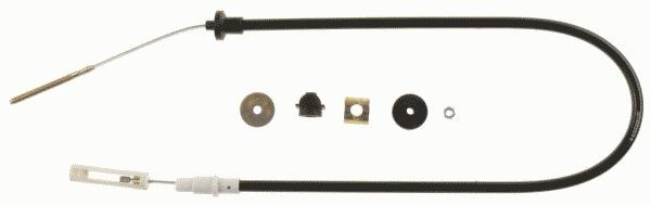 SACHS Clutchkabel 3074 003 325 3074 003 325 Clutchwire SACHS PORSCHE 914