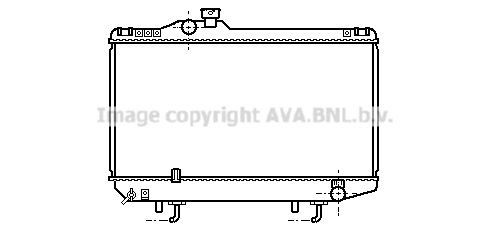 Radiator, motorkjøling PRASCO TO2153 PRASCO TO2153: Radiator Toyota SUPRA 2021
