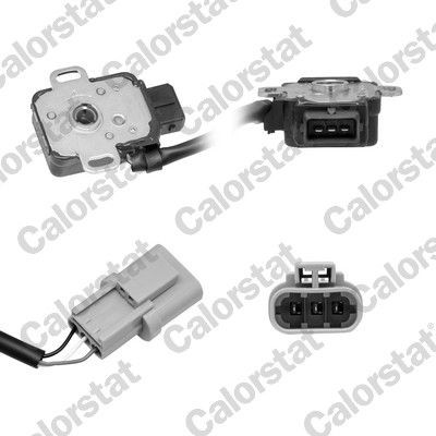 CALORSTAT by Vernet Gasklep positiesensor TP0018 Peugeot 807 Sensor smoorkleppenverstelling CALORSTAT by Vernet TP0018
