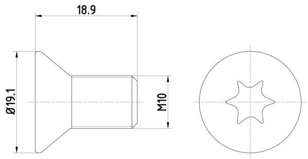 MINTEX Βίδα, δισκόπλακα TPM0010 Βίδα, δισκόπλακα MINTEX JAZZ TPM0010 φθηνά