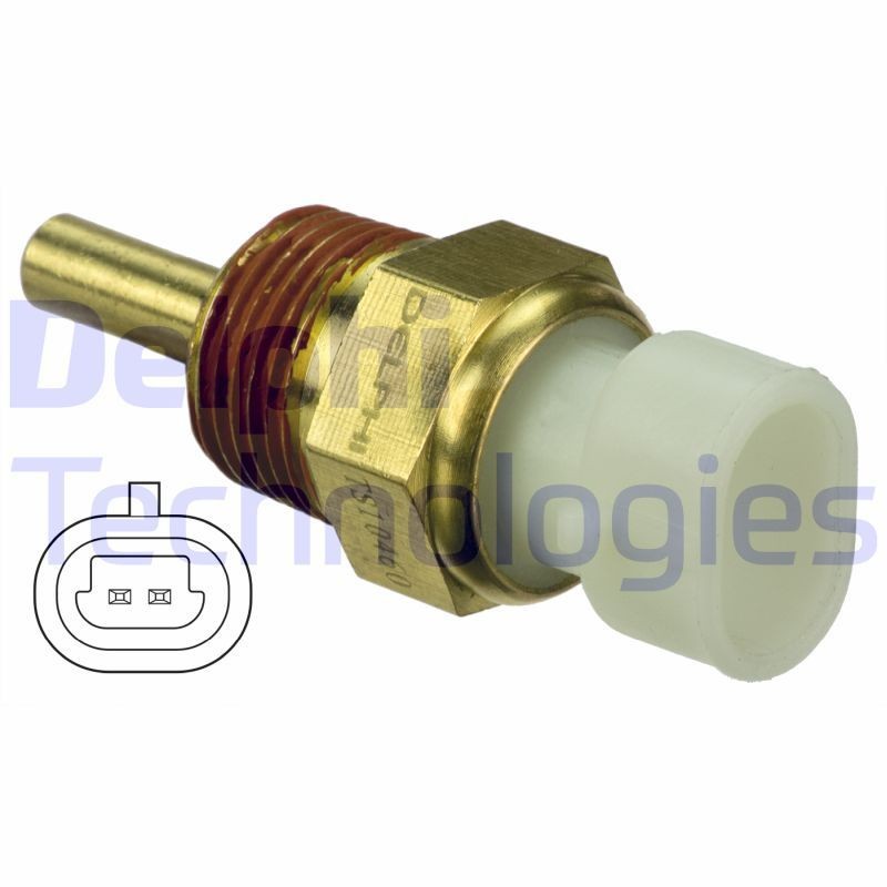 DELPHI Sensor, motortemperatur TS10460 TS10460 Temperaturføler CHEVROLET CAMARO DELPHI