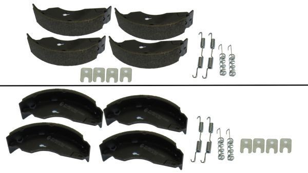 KAWE Brake Shoe Set TS1540 Mercedes T1 KAWE brake shoes TS1540