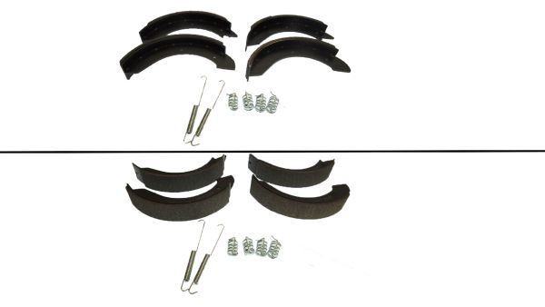 KAWE Σετ σιαγόνων φρένων TS1543 Σετ σιαγωνες KAWE SKODA TS1543