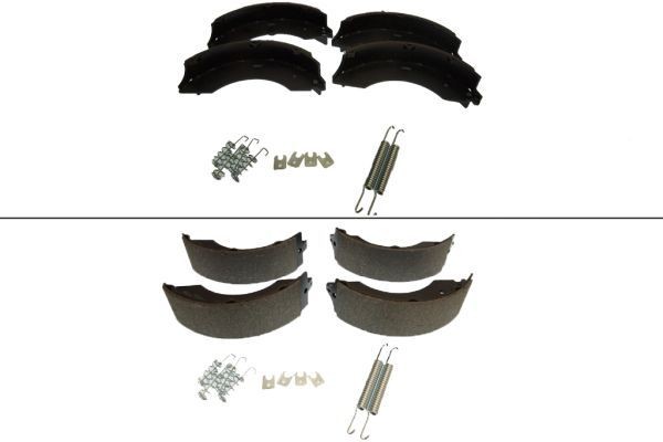 KAWE Jeu de mâchoires de frein TS1544 Kit mâchoires de frein KAWE LAND ROVER TS1544