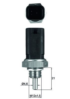 MAHLE Kylvätsketemperatursensor TSE 11 TSE 11 MAHLE motortempgivare MERCEDES-BENZ E-klass