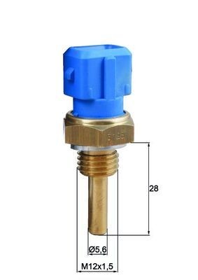MAHLE Kühlmitteltemperatursensor TSE 12 TSE 12 Kühlmitteltemperatursensor MAHLE CHRYSLER CROSSFIRE