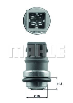BEHR THERMOT-TRONIK Sensore, Temperatura refrigerante TSE 31 TSE 31 costo Sensore di temperatura CITROËN XSARA BEHR THERMOT-TRONIK
