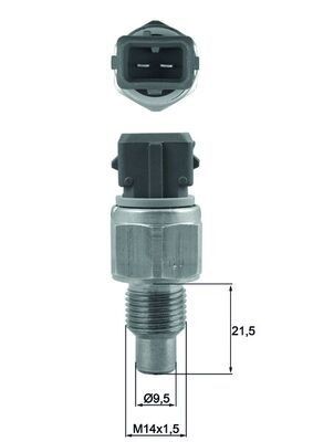 MAHLE Sensore, Temperatura refrigerante TSE 32 TSE 32 Sensore di temperatura acqua IVECO MAHLE costo