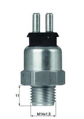 MAHLE Temperaturbryter, kjølevifte TSW 5D Temperaturbryter kjølevifte MAHLE C4 TSW 5D billige