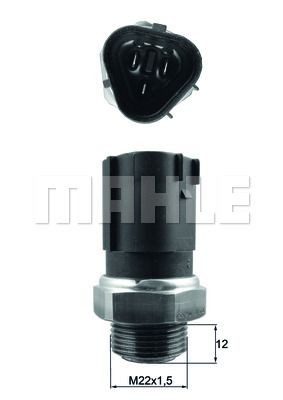 BEHR THERMOT-TRONIK Interruptor de temperatura, ventilador do radiador TSW 65 Interruptor de temperatura ventilador do radiador BEHR THERMOT-TRONIK Porsche BOXSTER TSW 65