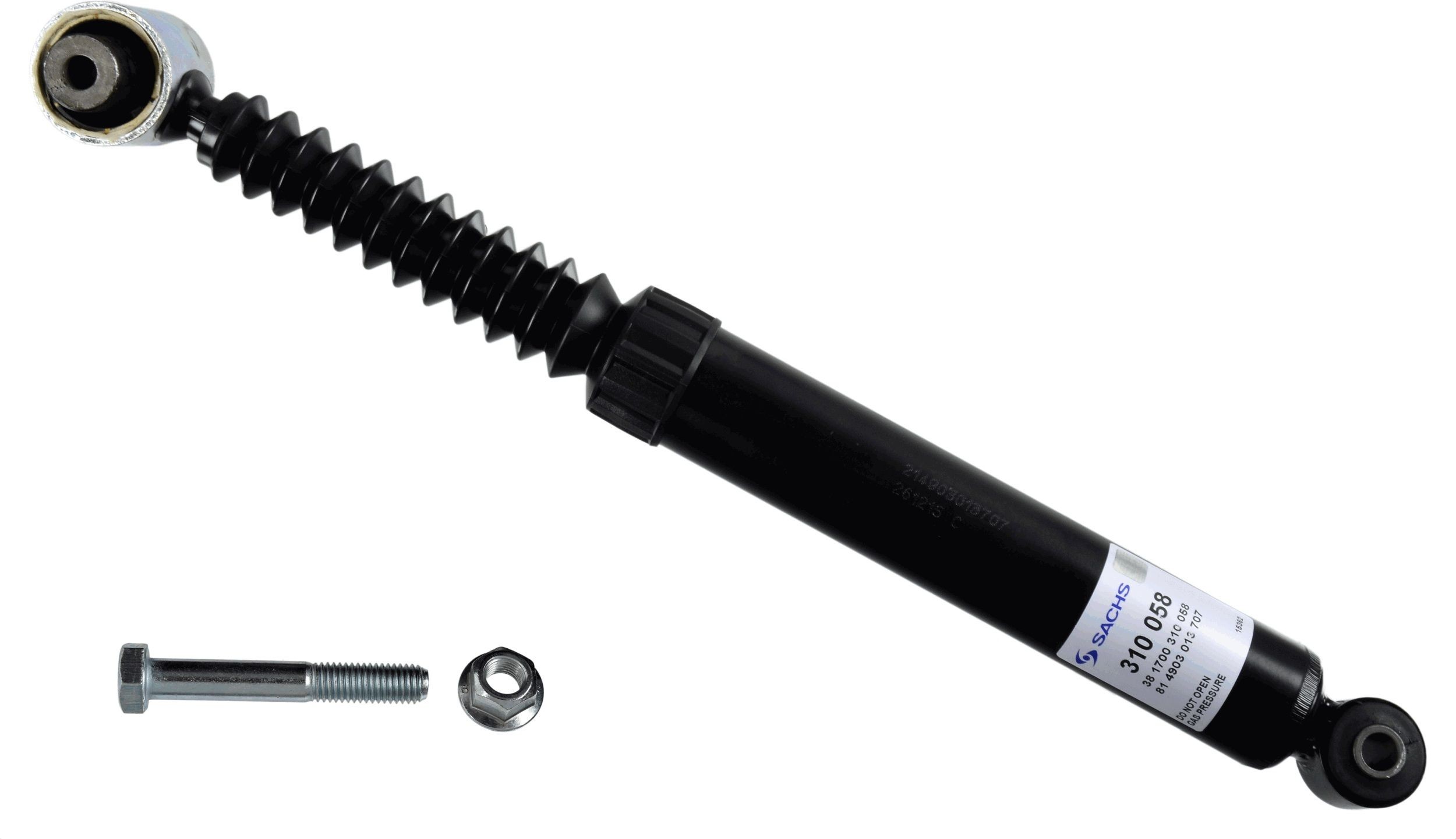 SACHS Αμορτισέρ 310 058 Αμορτισέρ ανάρτησης Renault BM0/1_, CM0/1_ 310 058 SACHS