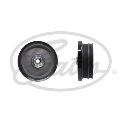 GATES Krukaspoelie TVD1122A Nissan NAVARA Riemschijf voor krukas GATES DriveAlign TVD1122A