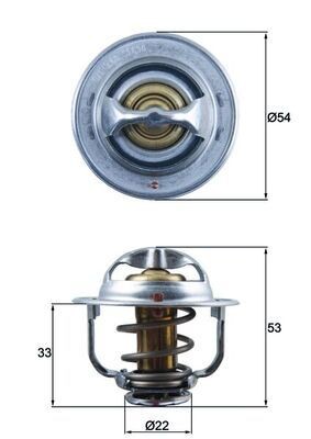 MAHLE Termostat chladenia TX 179 89D MAHLE TX 179 89D Termostat Astra Classic Sedan (A04) originálne cena