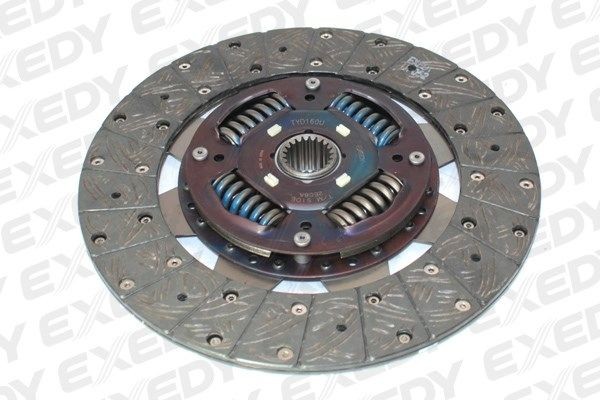 EXEDY Spojková lamela TYD160U Lamela spojky EXEDY Toyota VERSO S TYD160U