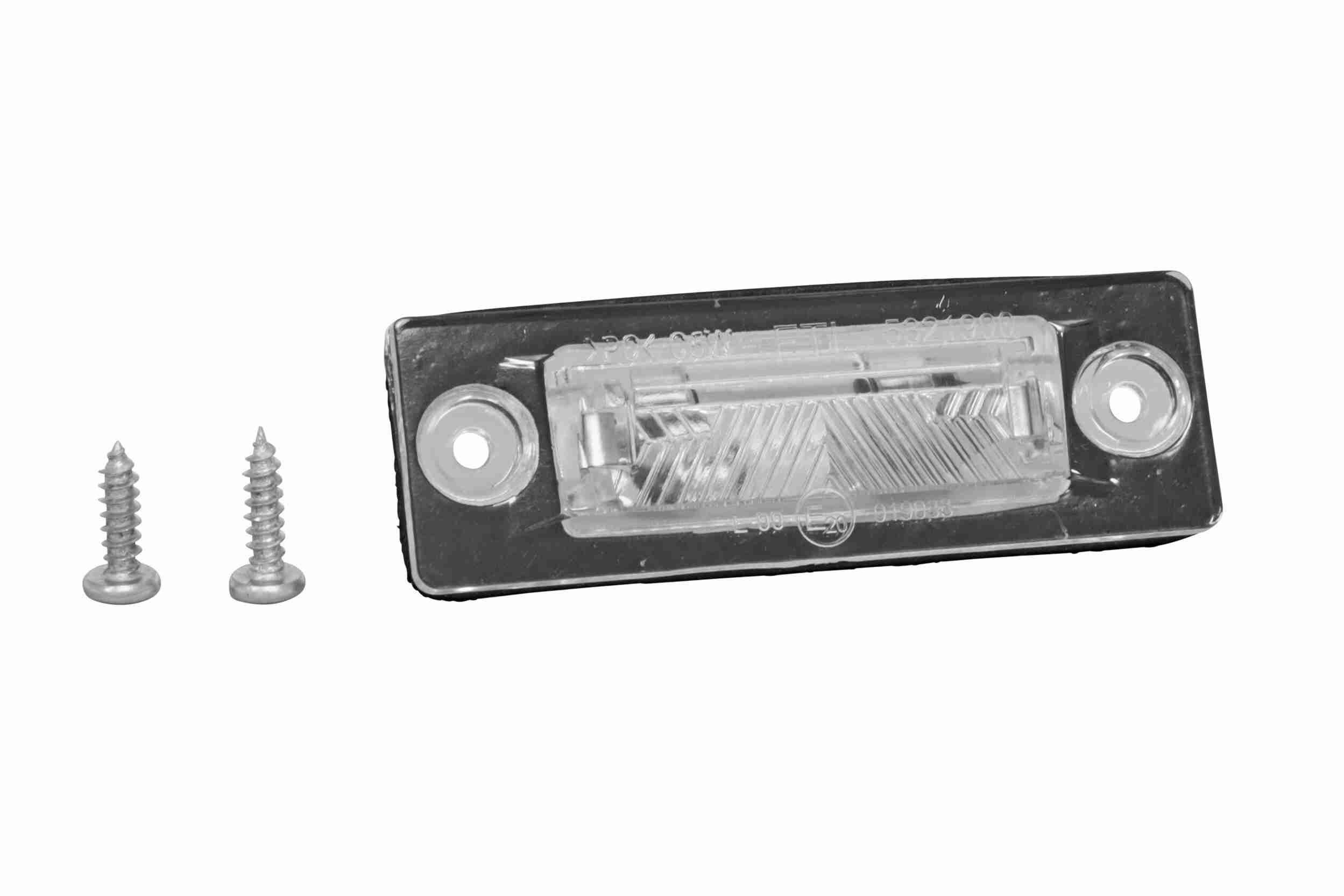 VEMO Nummerskiltlys V10-84-0031 Glødelampe nummerskiltlys VEMO MUSSO V10-84-0031 billige