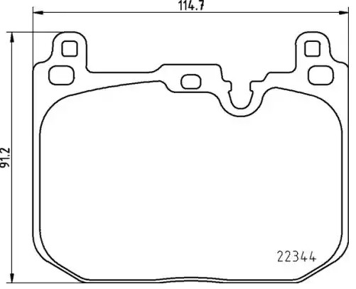 VAICO Remblokken V20-3131 Honda STREAM Remblokkenset VAICO V20-3131