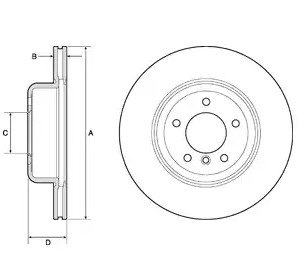 VAICO Brake disc V20-80022 Tesla MODEL S VAICO brake discs V2080022
