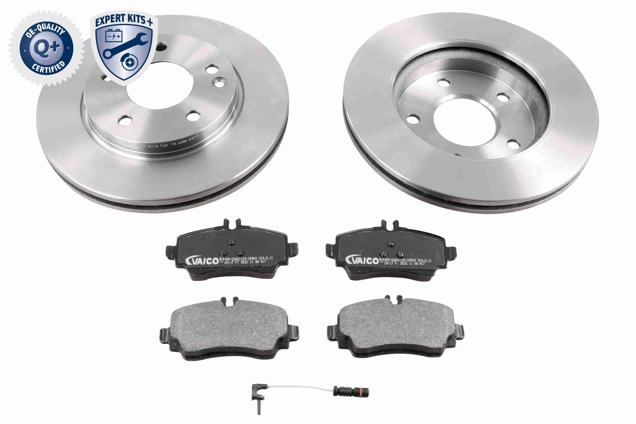 VAICO Bremseskiver og klodser V30-90001 Bremseskiver og klodser VAICO Mercedes-Benz CLK V30-90001