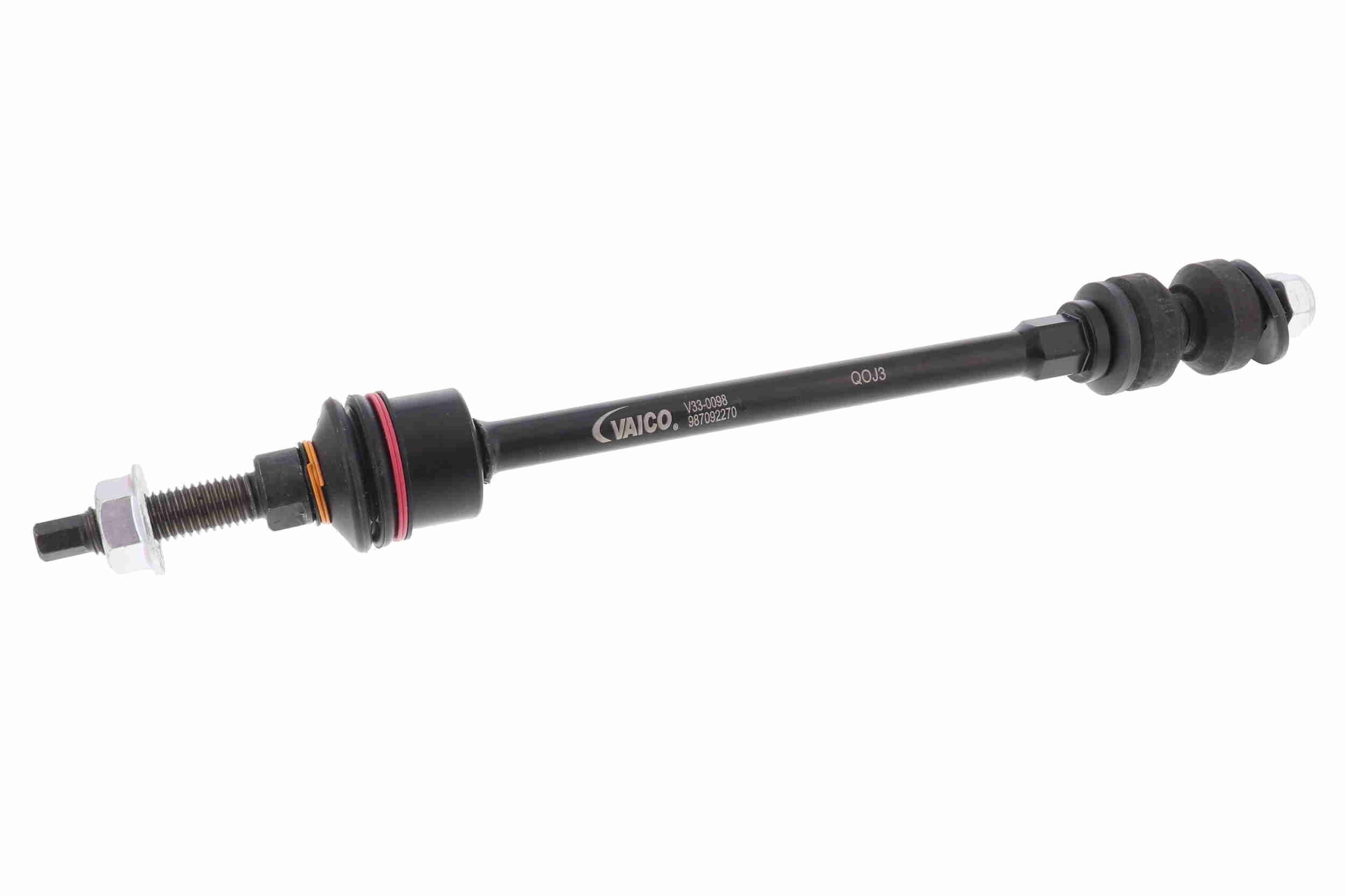 Anti-roll bar link VAICO V33-0098 VAICO V33-0098 2011 DODGE RAM anti-roll bar link replacement