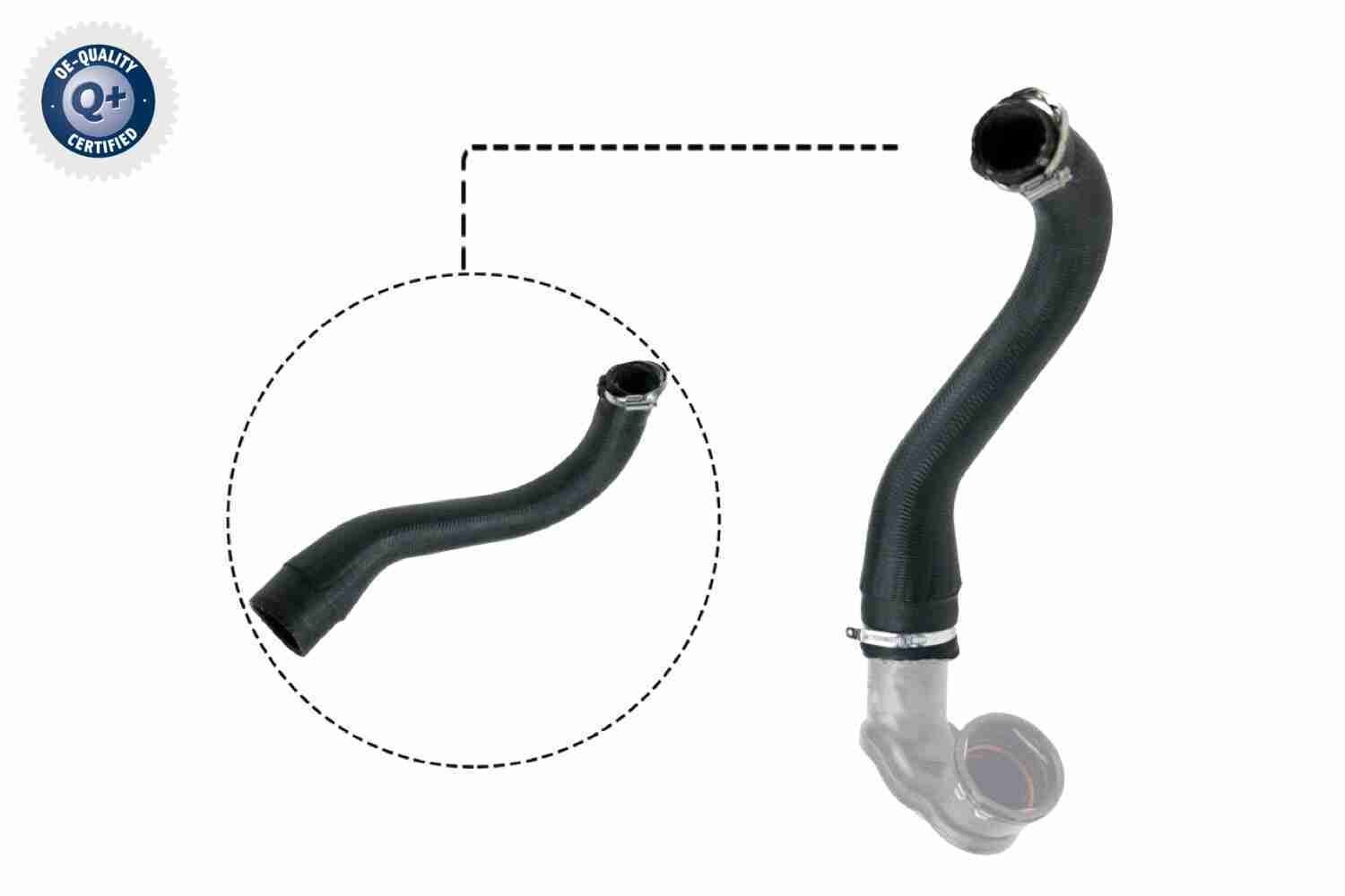 VAICO Ladeluftslange V40-1498 Intercooler slange VAICO NUBIRA V40-1498 billig