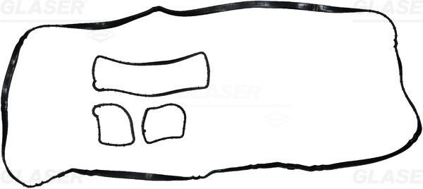 GLASER Pakningssæt, ventildæksel V90074-00 Topdækselpakning GLASER Mazda MPV V90074-00