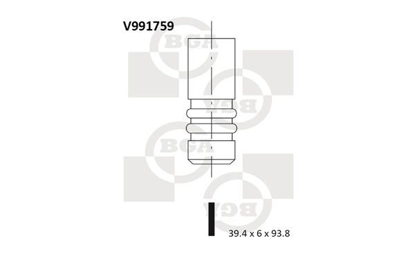 BGA Einlassventil V991759 Einlaßventil BGA A6 V991759 günstig