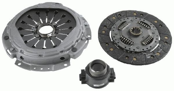SACHS Clutchsett 3400 700 433 SACHS 3400 700 433 Clutchsett IVECO Daily IV Flatvogn lastebil / Chassis 70C17, 70C17 /P 170 hk 2010
