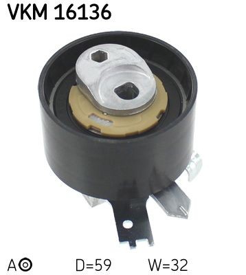 SKF Τεντωτήρας, οδοντ. ιμάντας VKM 16136 SKF VKM 16136 Τεντωτήρας, οδοντ. ιμάντας Nissan X-Trail T30 φθηνά