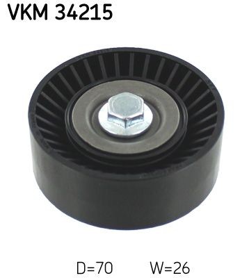 SKF Medløberhjul, multi-V-rem VKM 34215 SKF VKM 34215 Medløberhjul, multi-v-rem Volvo S90 2 billig
