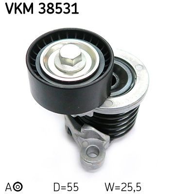 SKF Pingutusrull, soonrihm VKM 38531 Pingutusrull soonrihm SKF Mercedes-Benz VARIO VKM 38531