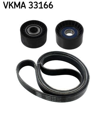 SKF Σετ ιμάντων poly-V VKMA 33166 Σετ ιμάντων poly-v SKF PALIO VKMA 33166 φθηνά