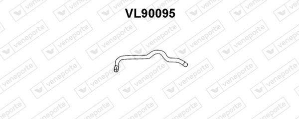 VENEPORTE Avgasrör VL90095 VL90095 VENEPORTE avgasrör VOLVO V50