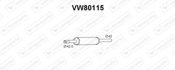 VENEPORTE Silenciador intermedio VW80115 VENEPORTE Silenciador intermedio VW80115 experiencia