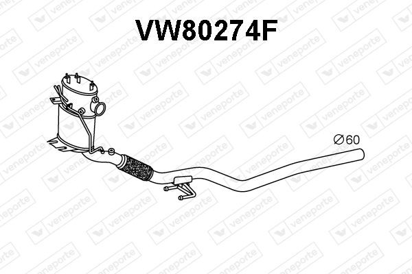 VENEPORTE Filter pevných častíc VW80274F VENEPORTE Filter pevných častíc VW80274F hodnotenie
