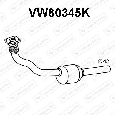 VENEPORTE Katalysator VW80345K VW80345K Katalysator VENEPORTE SEAT CORDOBA
