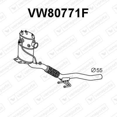 VENEPORTE Partikelfilter (DPF) VW80771F VW80771F VENEPORTE partikelfilter (dpf)