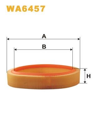 WIX FILTERS Ilmansuodatin WA6457 WA6457 WIX FILTERS Ilmansuodattimet VOLVO XC60